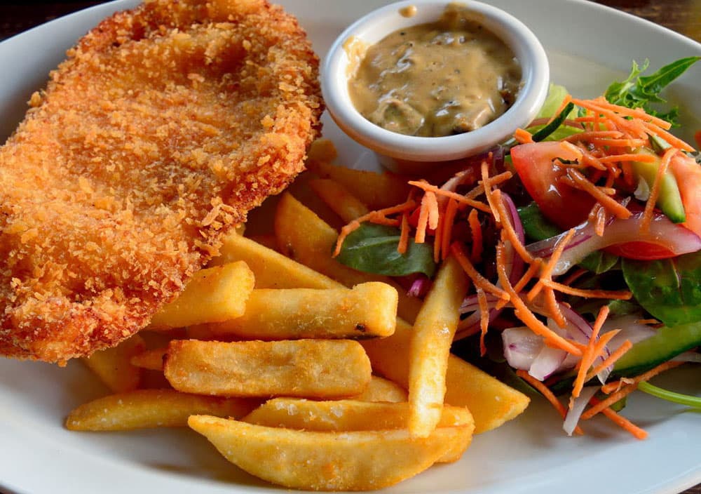 Chicken schnitzel