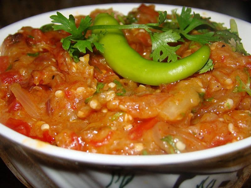 Baingan ka bharta