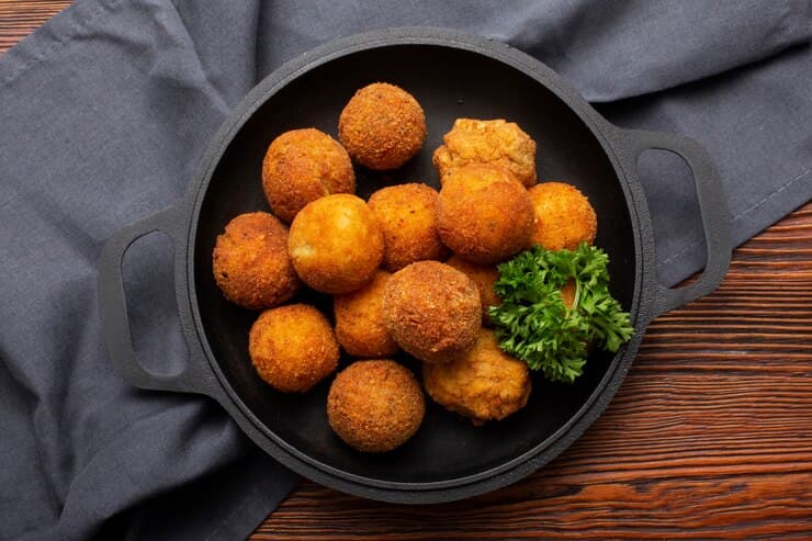 fried Boursin balls